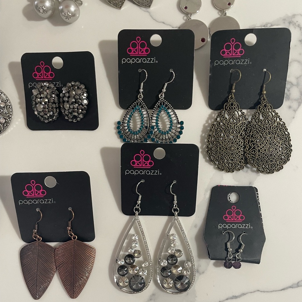 PAPARAZZI Boho Earrings 15 Pairs - Picture 5 of 11